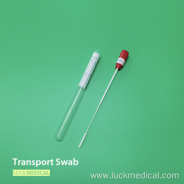 Sterilized Sampling Transport Swabs Flocking Nasal Swab FDA